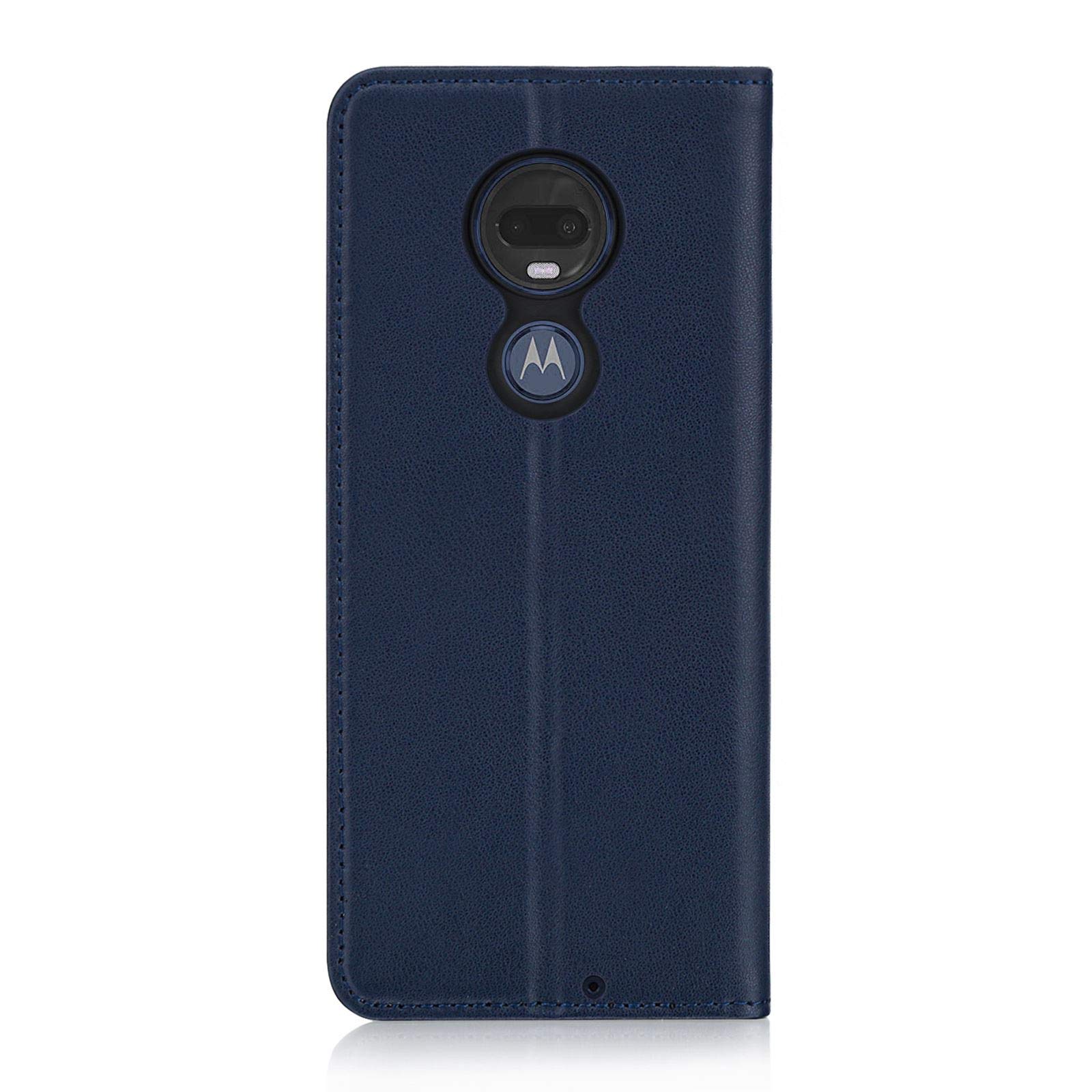 Echtleder-Hülle Für Motorola Moto G7 & G7 Plus: Mit Kartenfach, Magnetverschluss & Standfunktion