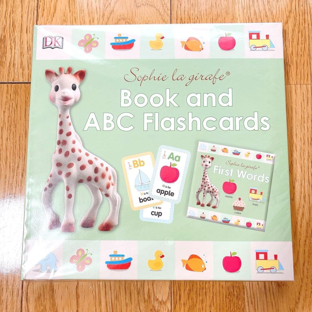 キリンのソフィー abc book フラッシュカード