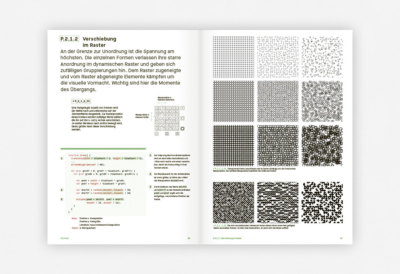 Generative Gestaltung: Creative Coding im Web Entwerfen, Programmieren und Visualisieren mit Javascript in p5.js