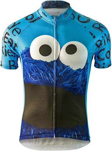 Cookie Monster Sesame Street Ciclismo Jersey (Hombre)
