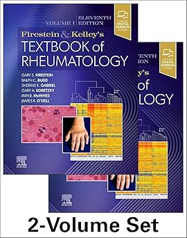 FIRESTEIN AND KELLEYS TEXTBOOK OF RHEUMATOLOGY 2 VOL SET 11ED (HB 2021)