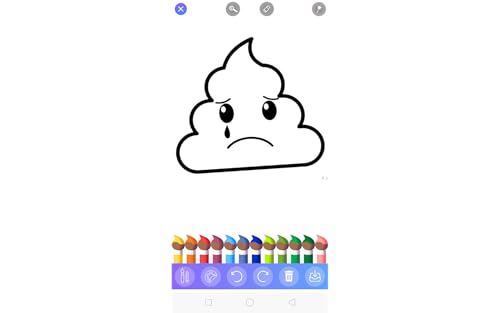 Emoji Glitter Coloring Book - Color Games