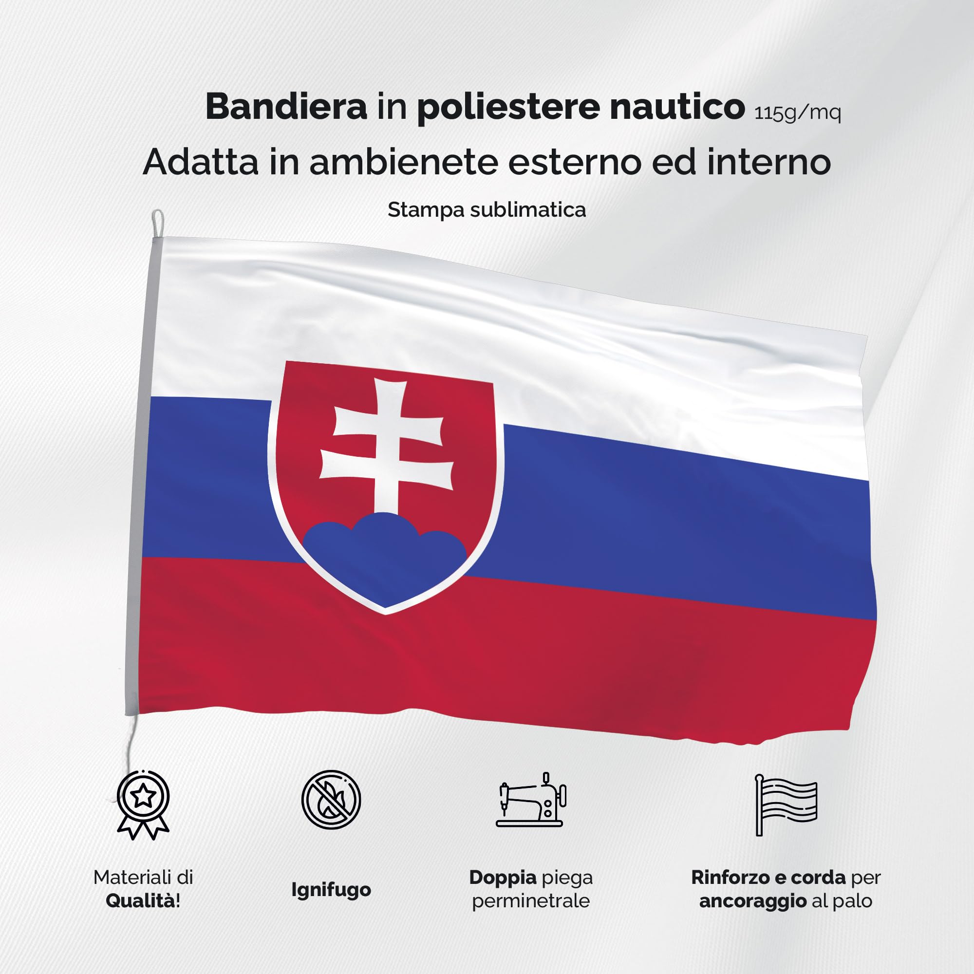 Copertura Gancio Frizione Bandiera USA - Metallica Per 2 Ricevitori - Design Patriottico - Foto 7