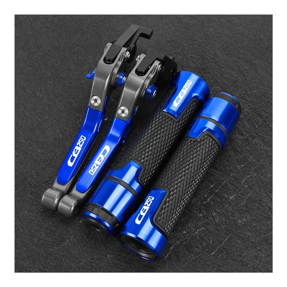 Gfjvcgjru Orange Motorcycle Brake Clutch Levers For Ho&N&Da Cb250 Twister Cb 250 2020 Motorcycle Accessories Aluminum Adjustable Clutch Brake Lever Handlebar Grips Ends