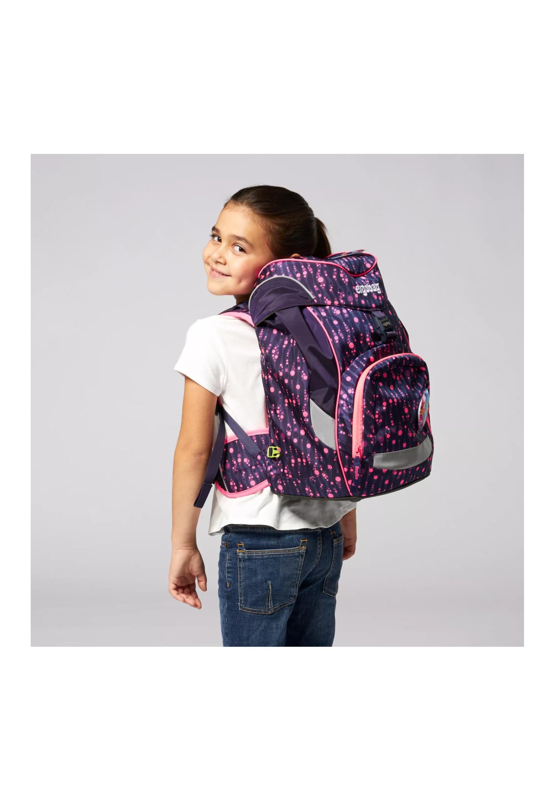 ergobag Bearmuda Square Zaino da Ragazzi, Unisex