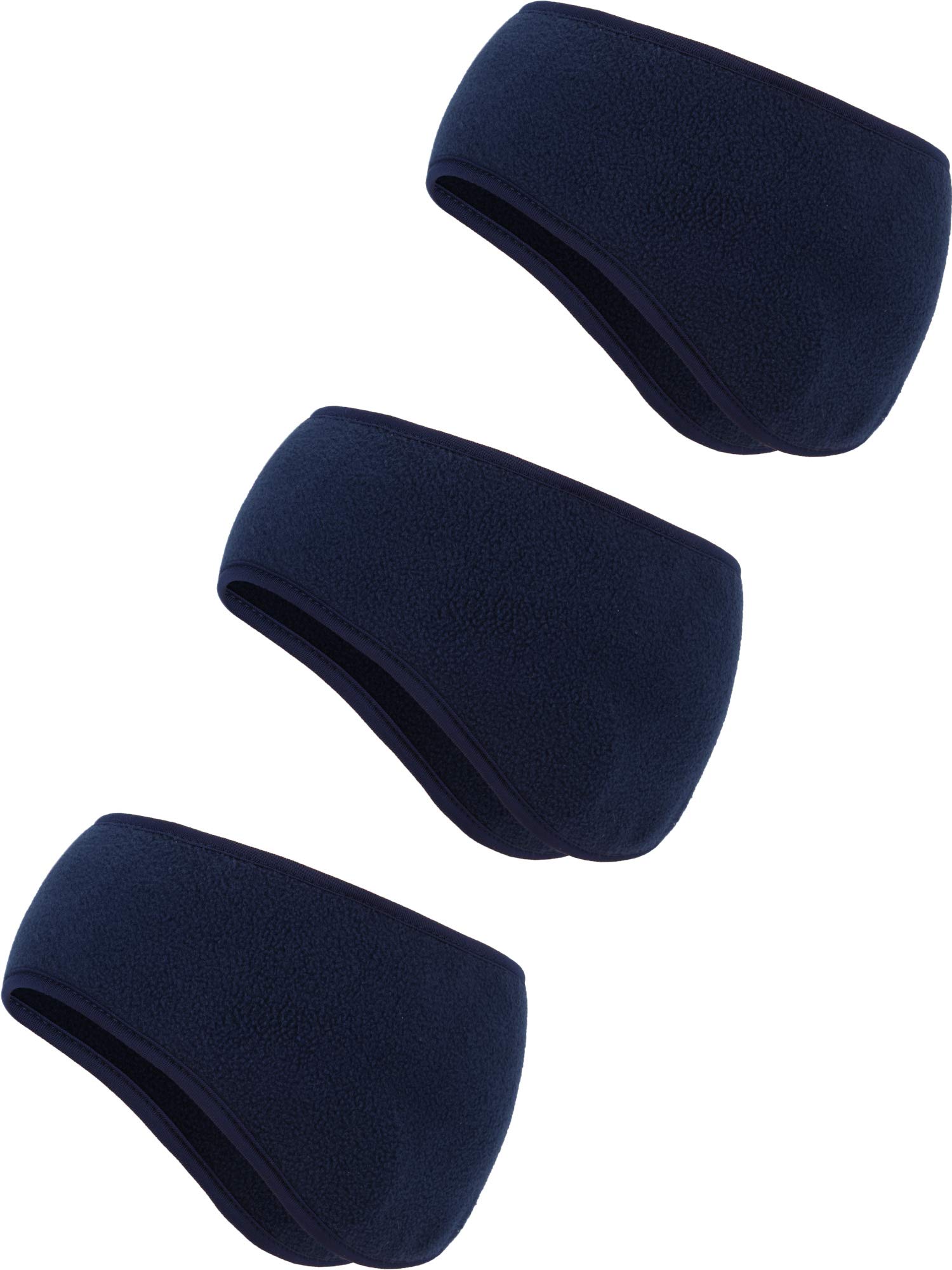BBTO3 Pieces Ear Warmer Headband Winter Headbands Fleece Headband for Women Men (Color Set 5)