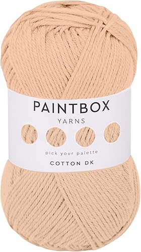 Miniatura 23 de Paintbox Yarns Hilo DK 100% Algodón 1.76oz (50g), 137 Yardas (125m) - Vino Tinto para Crochet, Tejer - Hilo Suave y Ligero de Doble Punto para Ropa