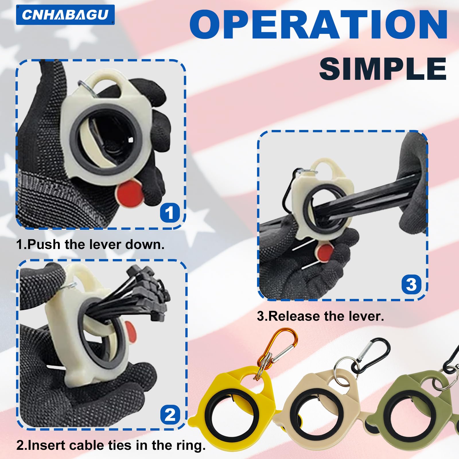 Zip Tie Holder Cable Tie Holder for Tool Belt — Amazon image 6