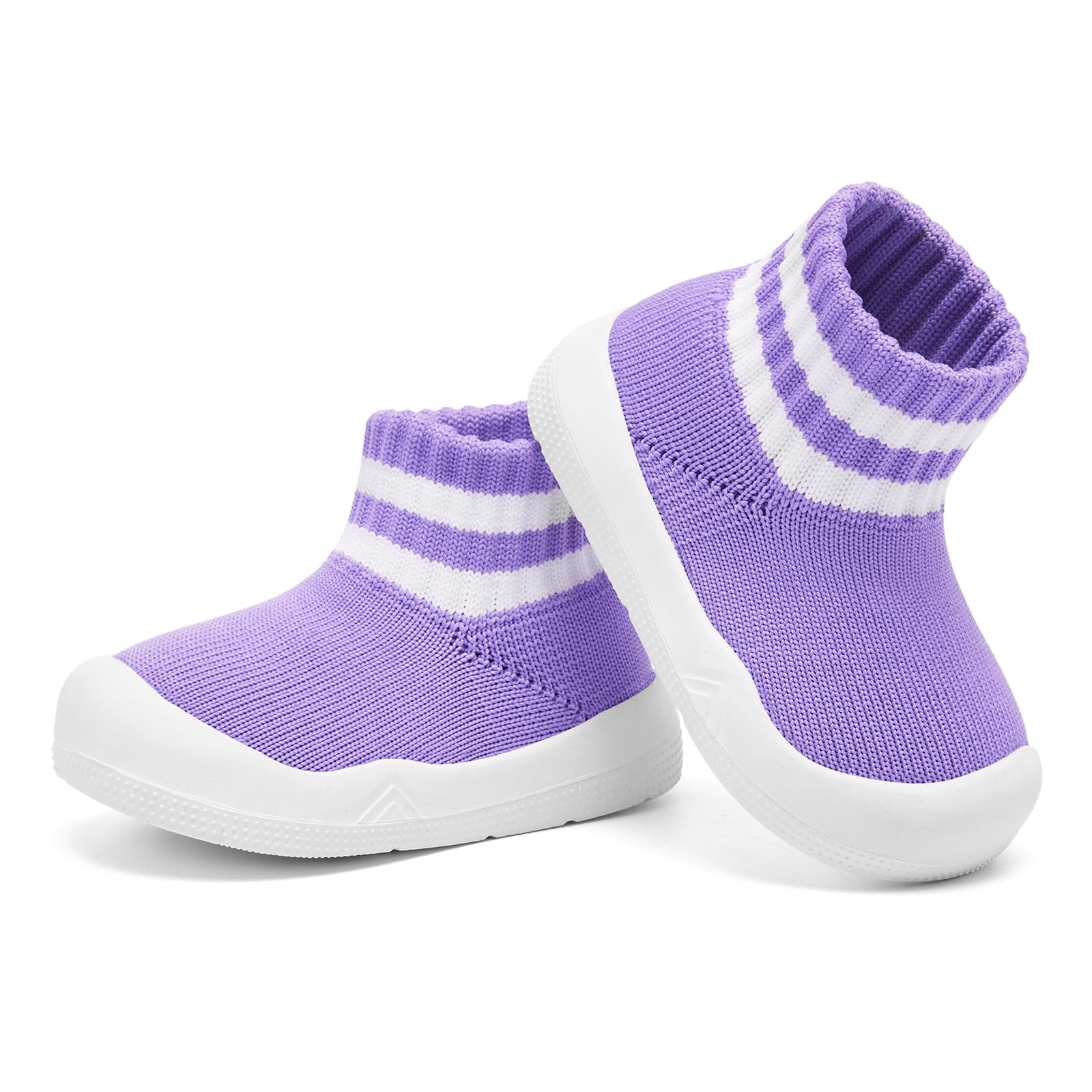 Engtoy Baby Hausschuhe Rutschfest Atmungsaktiv Weiche Gummisohle Babyschuhe für Babys und Mädchen