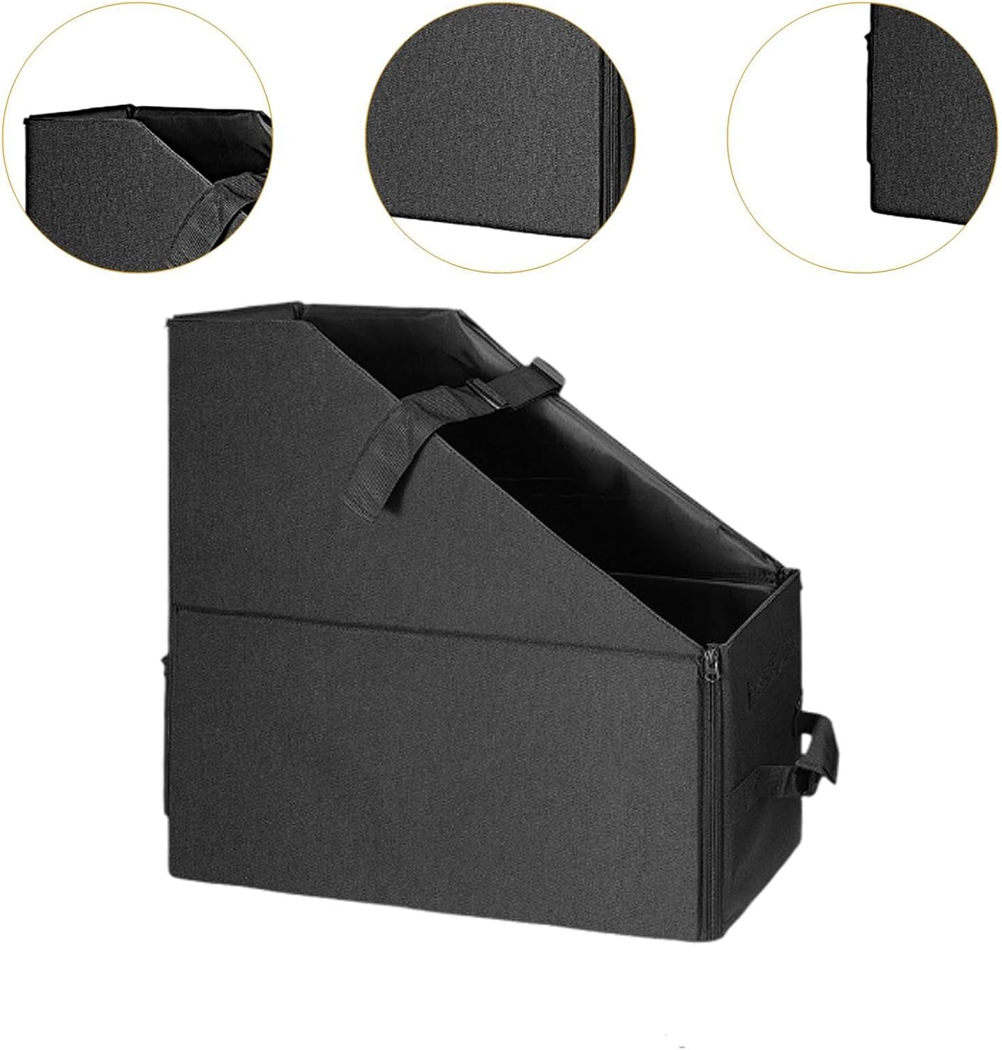 Folding Bike Storage Box, Bike Transport Case Car Trunk Storage Box Folding Bicycle Bag for Bicycle Accessories
