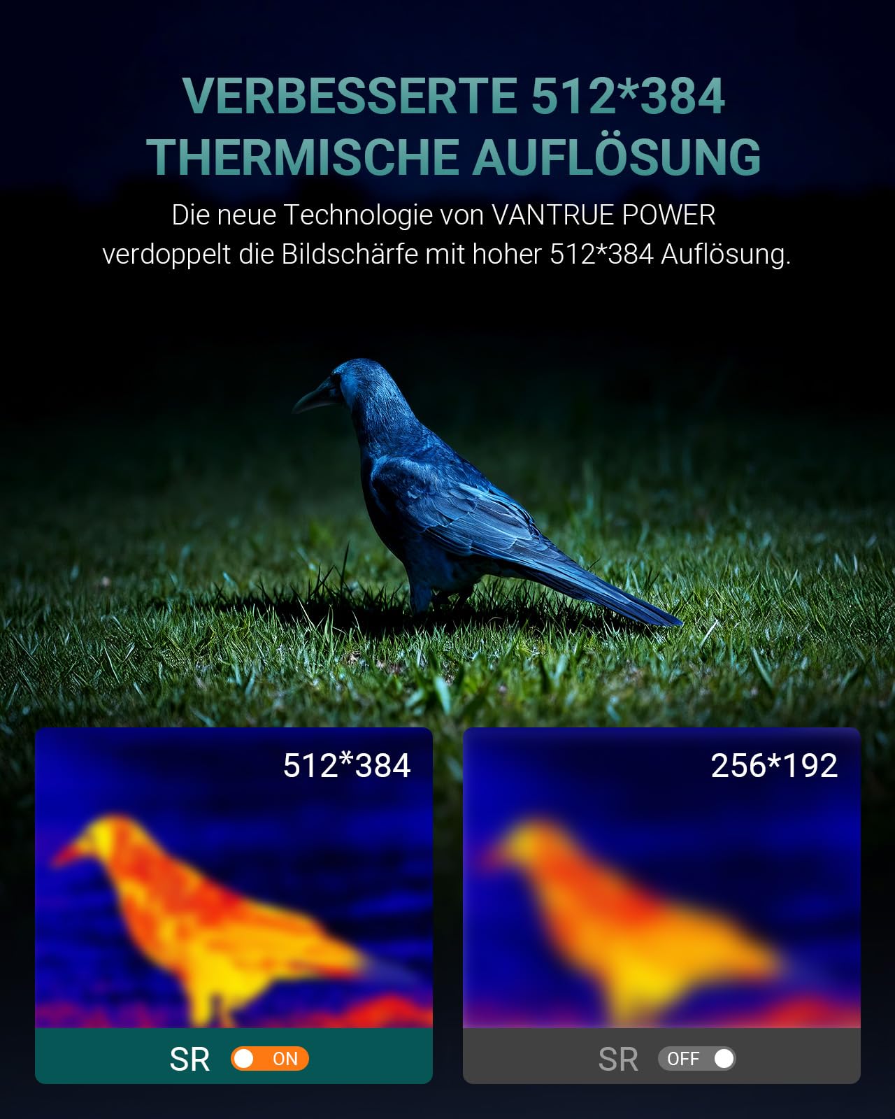 Wärmebildkamera Thermal TS1 für Android, Infrarotkamera Wärmebildkameras mit 512×384 Superauflösung Infrarot Kamera mit USB-C, -20°C bis 550°C, Haus-Inspektion 15x Zoom