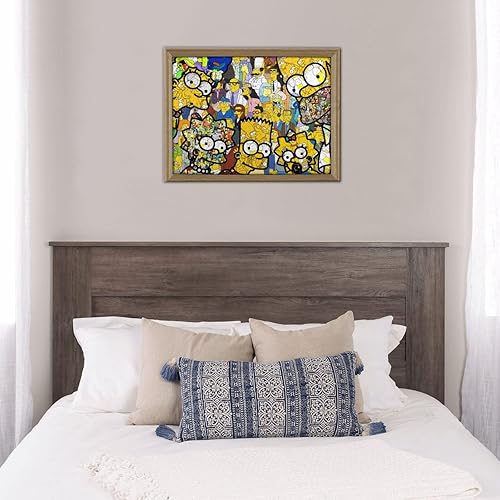 Miniatura 6 de ZOOLAA Rompecabezas de 500 piezas  Desafiante y divertido juego de rompecabezas de dibujos animados, piezas de rompecabezas de cartón, obras de arte