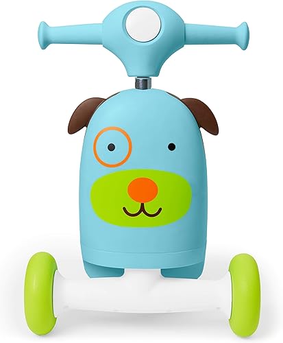 Miniatura 2 de Skip Hop juguete 3 en 1 para bebés, caminador, carrito de juguete, para empujar, con forma de perro
