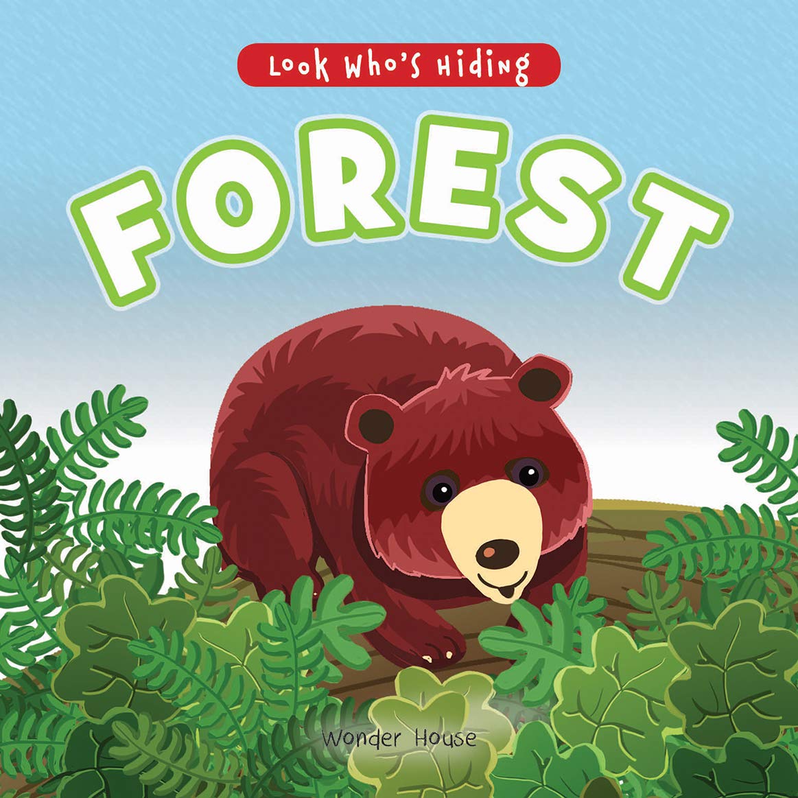 Wonder House Books Look Who's Hiding - Forest : Pull The Tab Novelty For Children