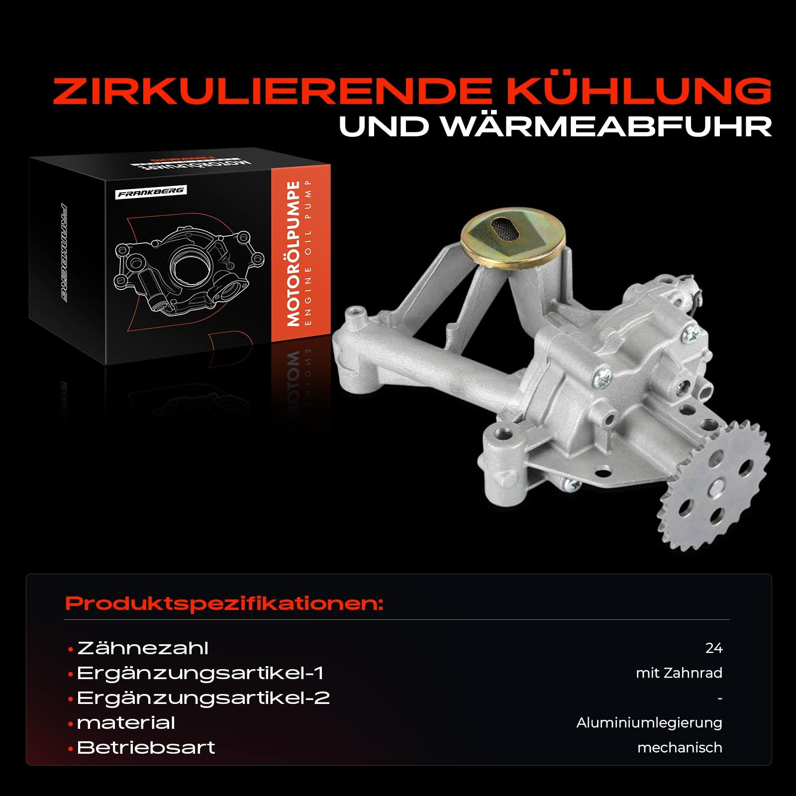 Frankberg Bomba De Aceite Diesel Compatible Con Laguna II BG0/1