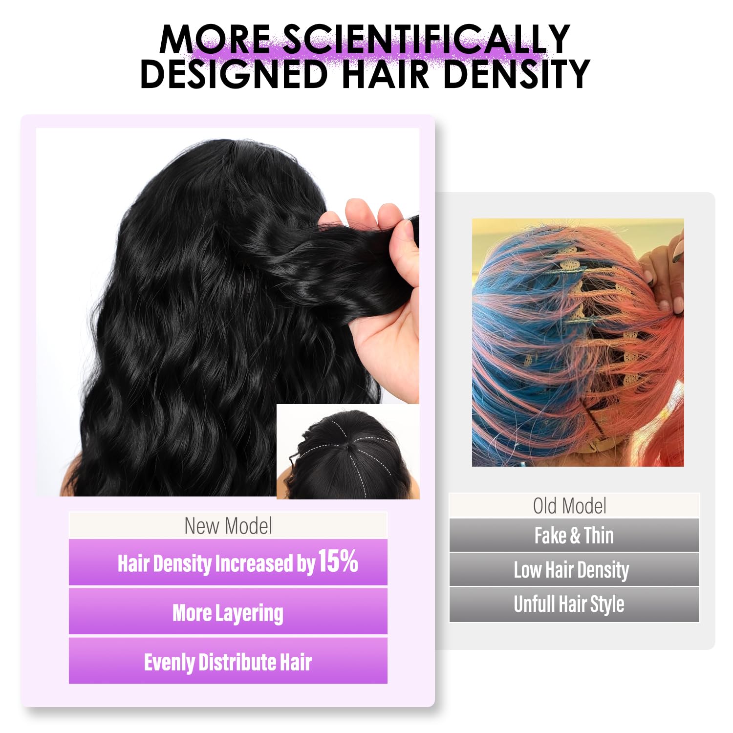 Amazon.com : Aiivna Black Bob Wig with Bangs Short Wavy Hair 