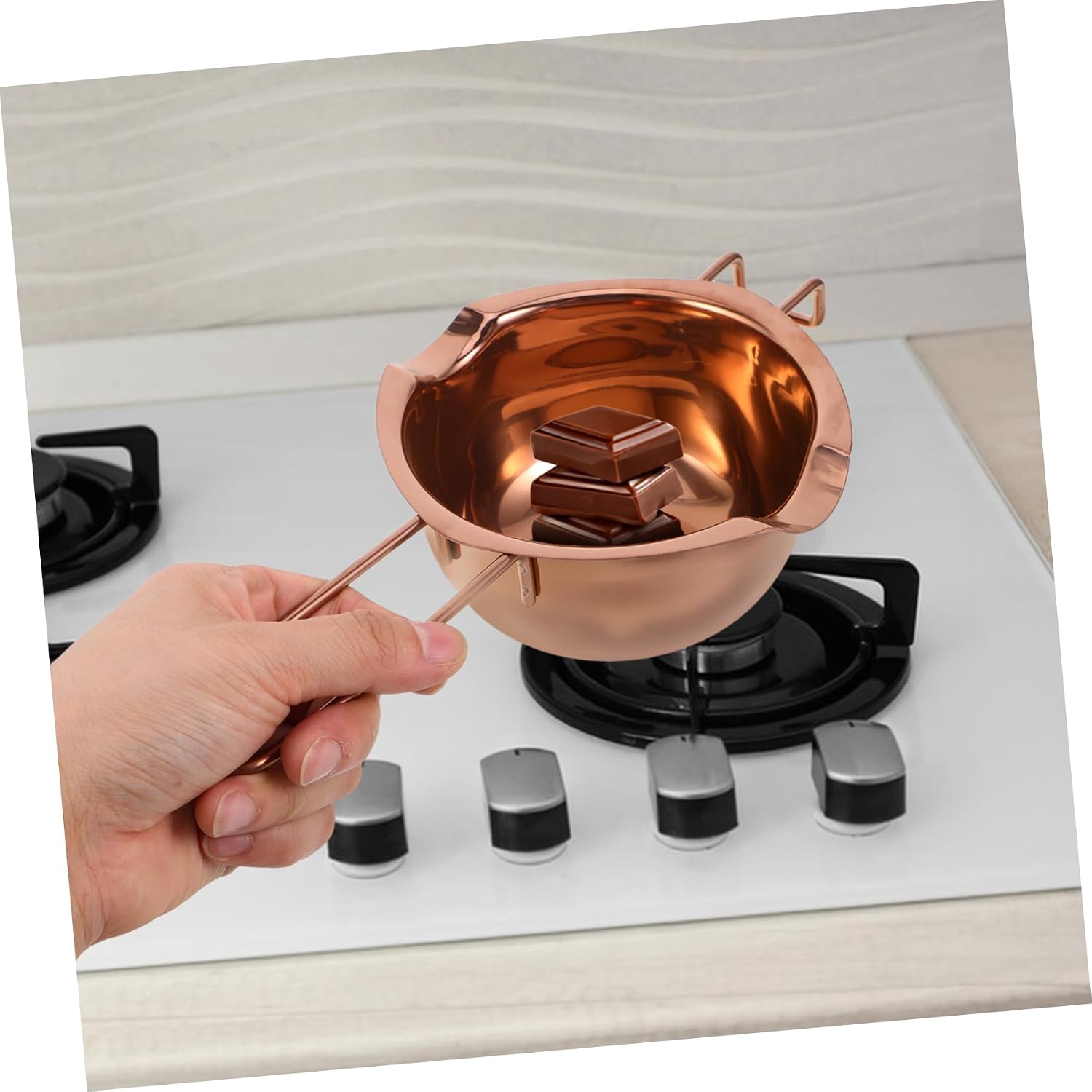 Melting Bowl Chocolate Stainless Steel 400ml for Cheese Butter