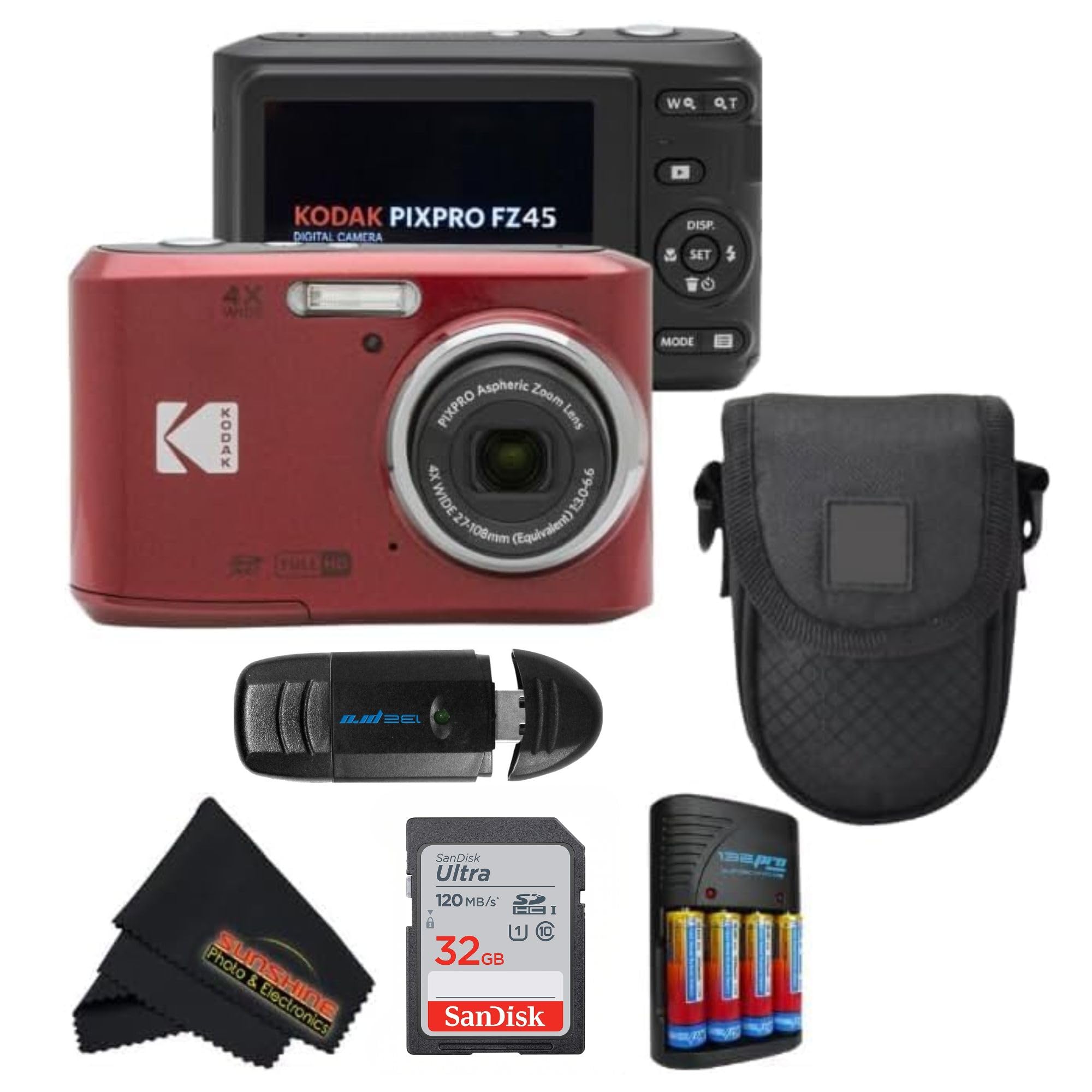 Buy KODAK PIXPRO FZ45 16MP CMOS Sensor Digital Camera 5X Optical