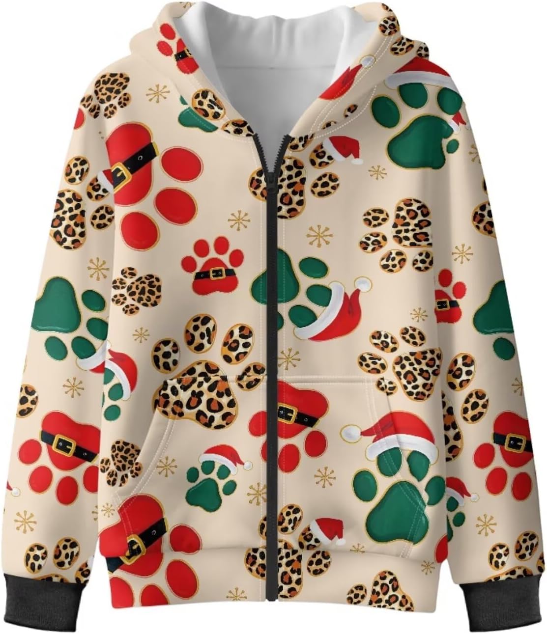 Boys Zip Up Hoodies Children Long Sleeve Cardigan Boys Pullover Jacket with Front Pocket