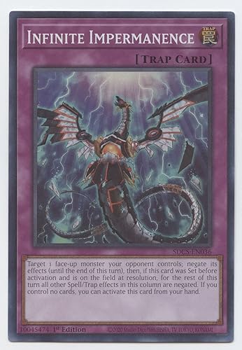 Infinite Impermanence - SDCS-EN036 - Super Rare - 1 Edición
