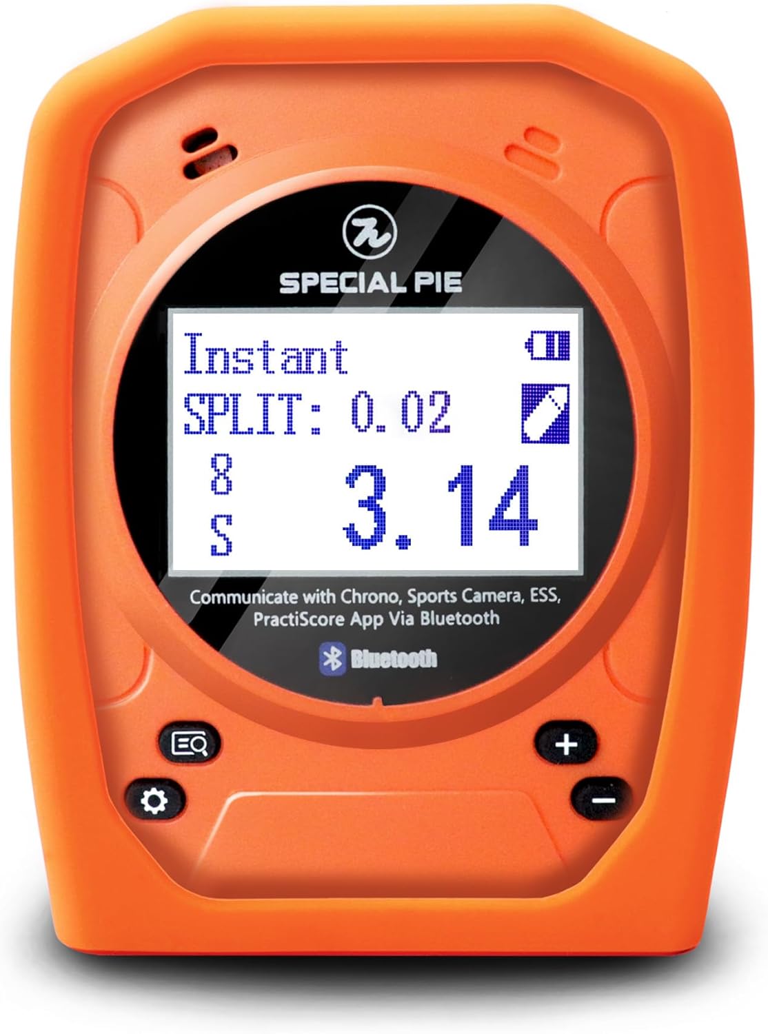 Indesign Shot Timer and Silicone Case Bundle (Orange/Orange)