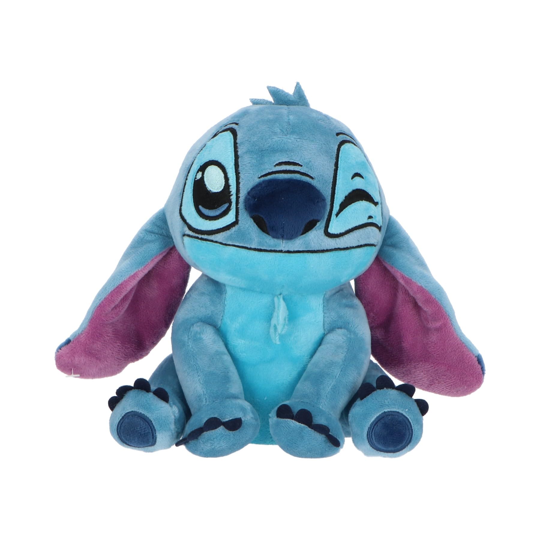Tirelire Stitch avec Knipoog - Tirelire en Peluche Toute Douce - Produit Officiel sous Licence - env. 20 cm - Design Amusant avec Un clin d'œil - Cadeau pour Enfants & Fans
