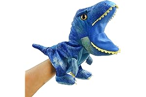 HooYiiok Plush Dinosaur Hand Puppets