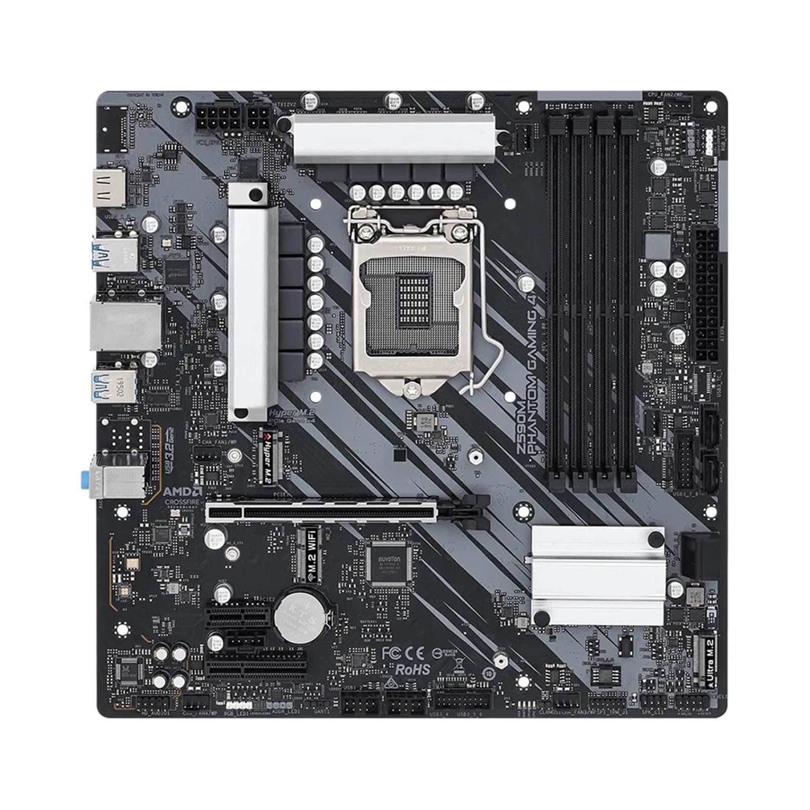 scheda madre Fit For ASRock Z590M Phantom Gaming 4