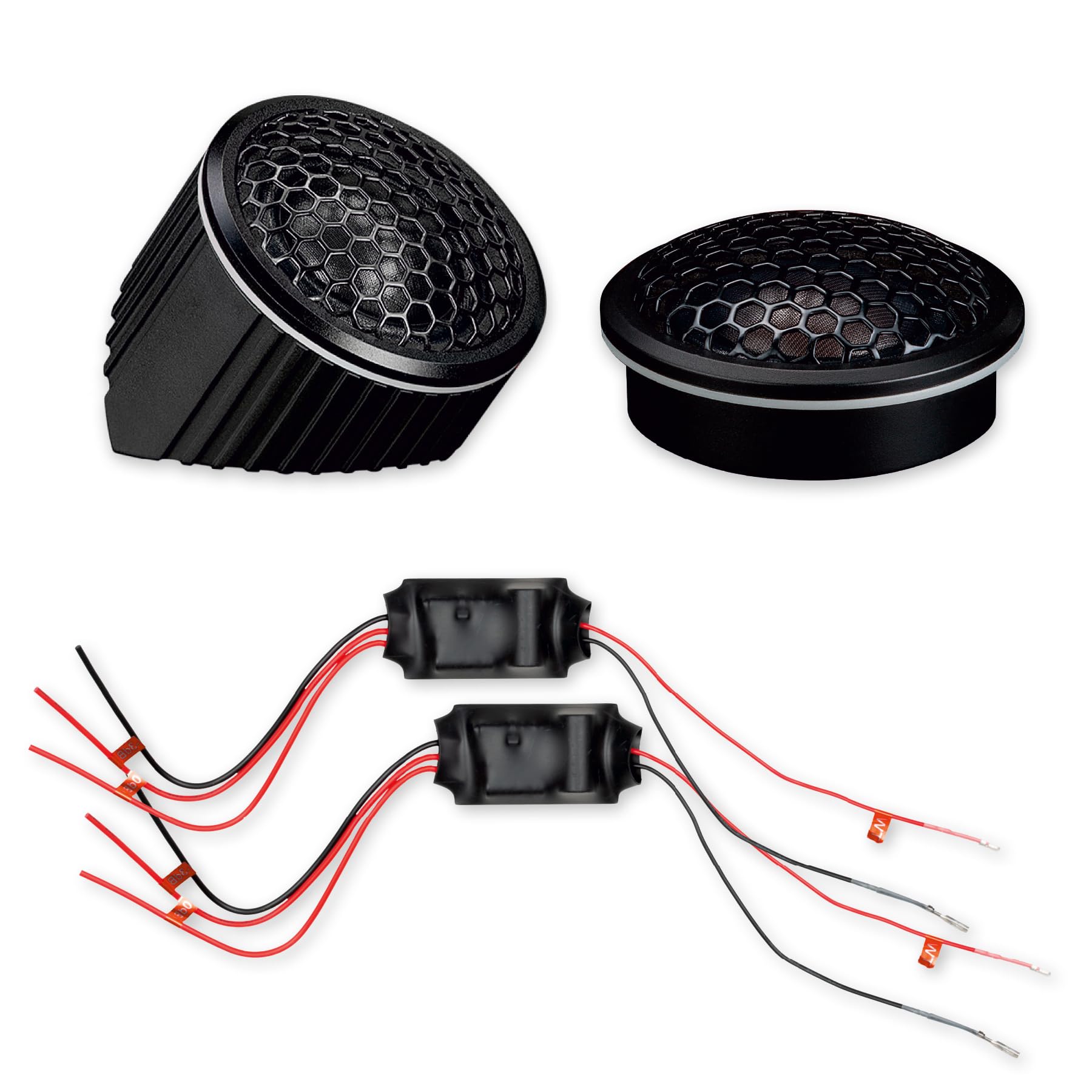 EMPHASER ECP-G5 – 13 cm 2-Wege Komponentensystem, 80 W Auto Lautsprecher | Klangstarkes 5 Zoll Soundsystem für PKWs & Wohnmobile, für Armaturenbrett, Türen & Heck, mit 25 mm Gewebehochtöner, 1 Paar