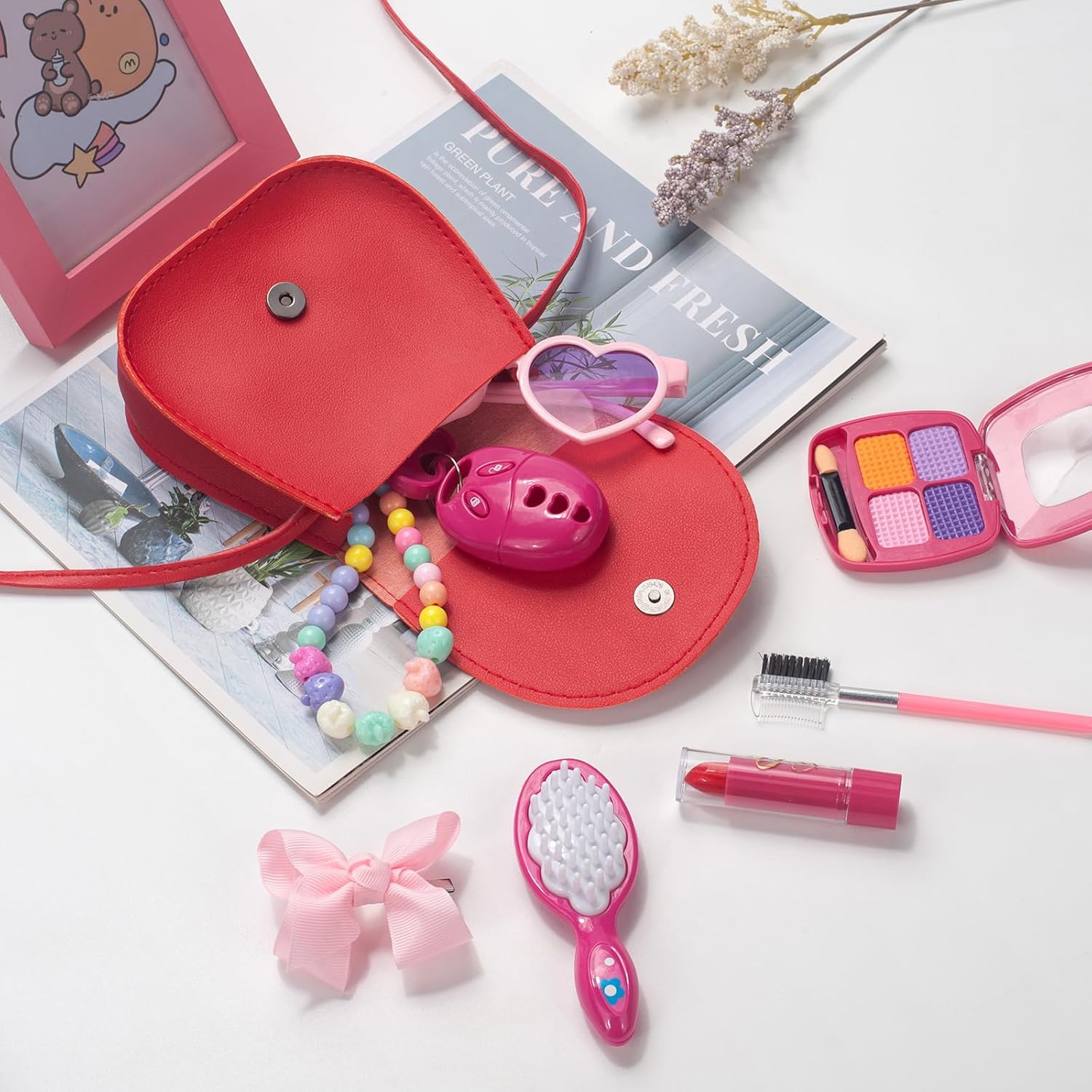 Toddler Purse-Small Kids Purse, Girls Bunny Purse, Little Girl Purse-Birthday Gifts Purse for Girls - Image 3