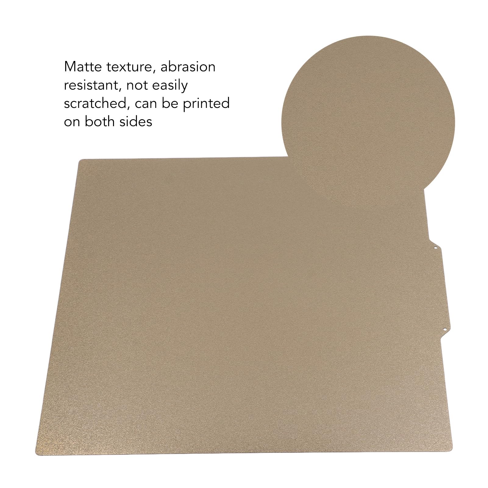 Generic Flexible Magnetische Bauoberfläche aus PEI-Folie für 3D-Drucker, 340 X 360 Mm, Ideal Zum Basteln und für -Modelle