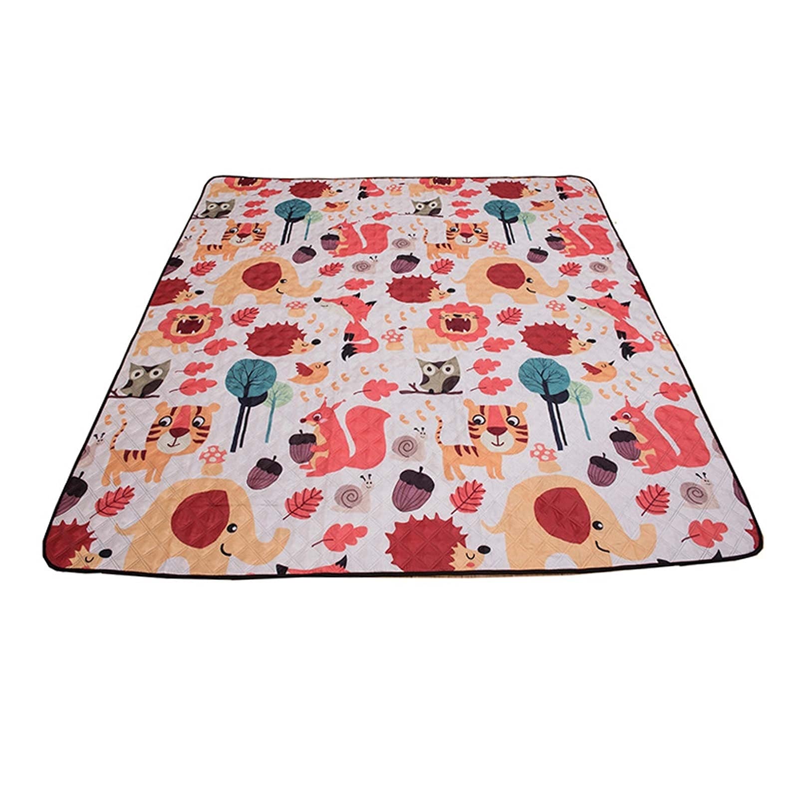Tapis de Pique Nique, 200 x 200 cm Couverture Pique Niques Imperméable, Natte de Plage Nappe Picnic pour Extérieur Voyages Parc Jardin (Color : Animal)