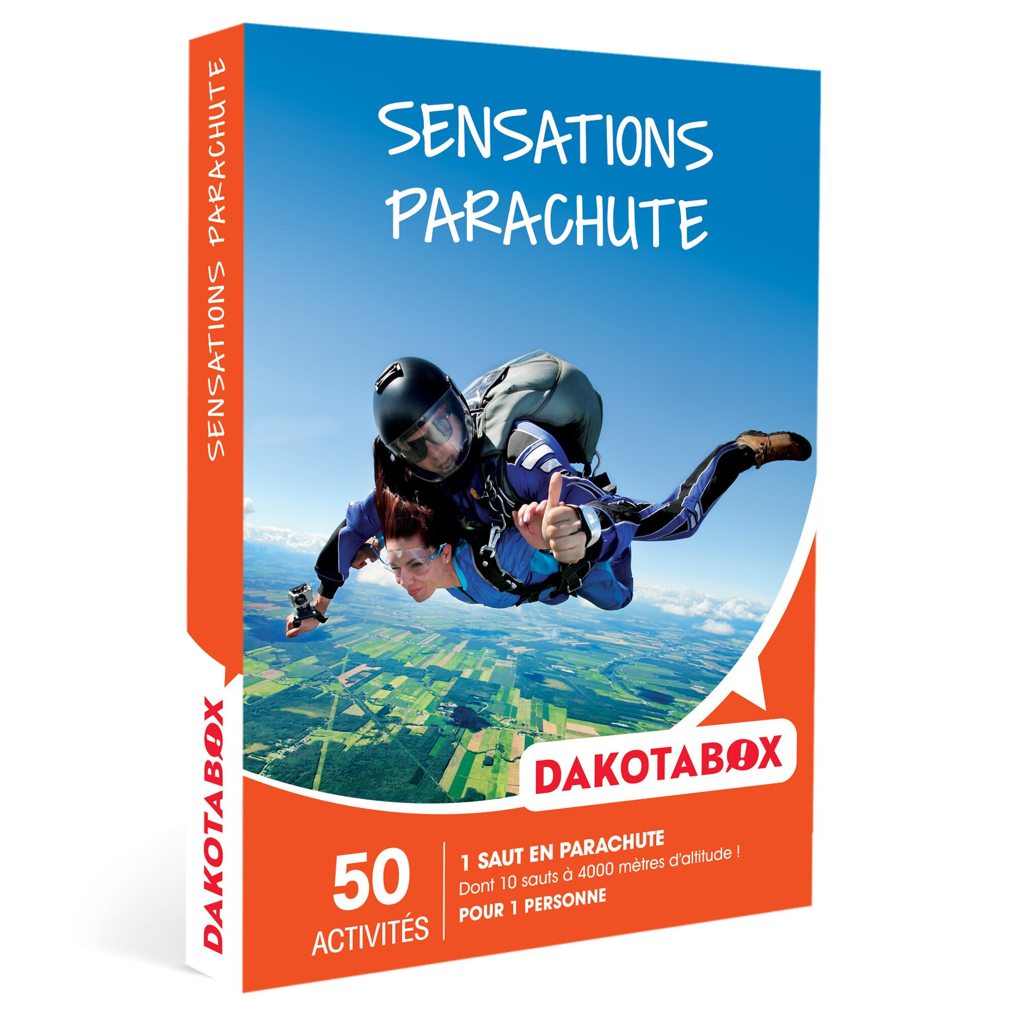 Coffret Cadeau Sensations Parachute - Saut en Parachute pour 1 Personne
