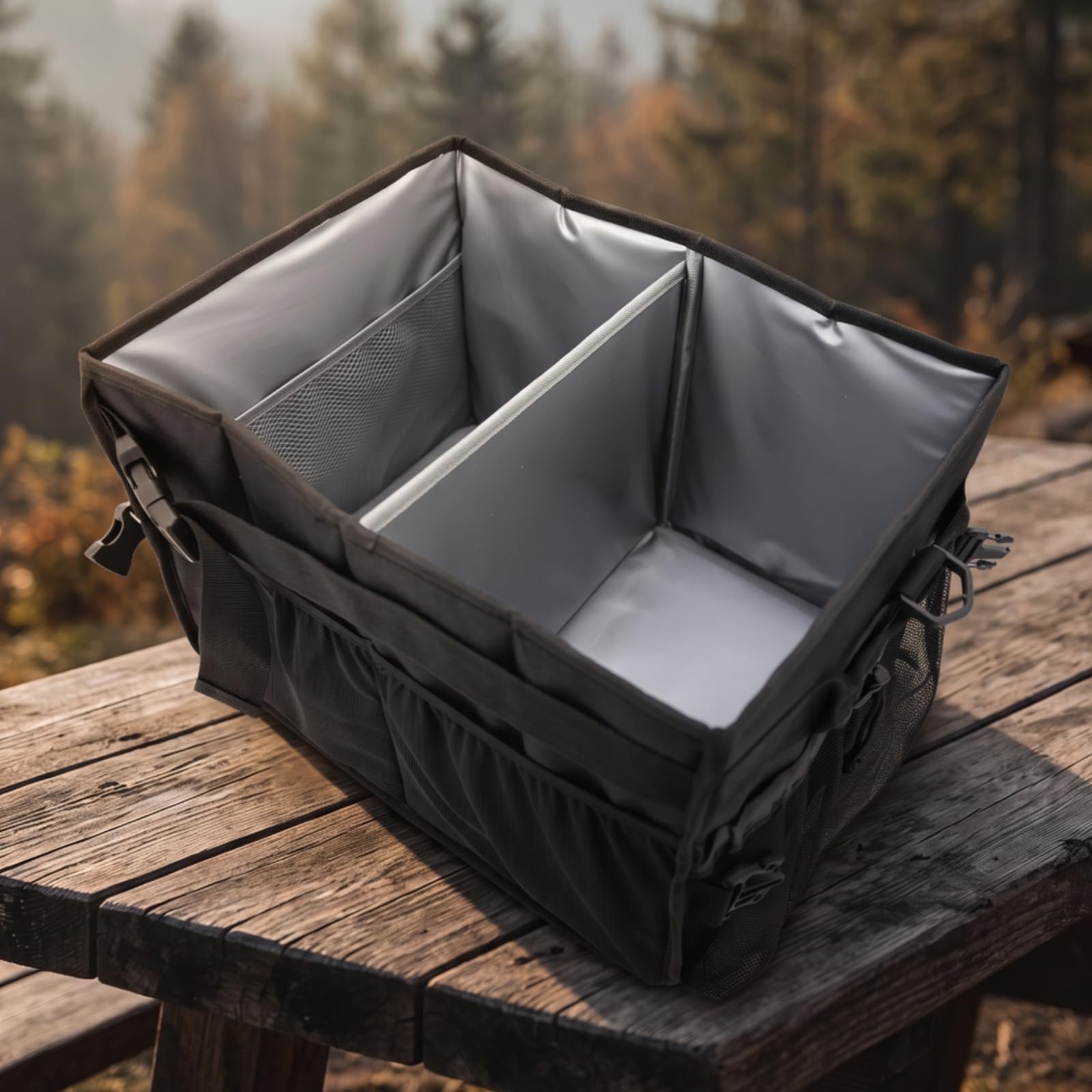 Formstabil Faltbox mit Trennwand
