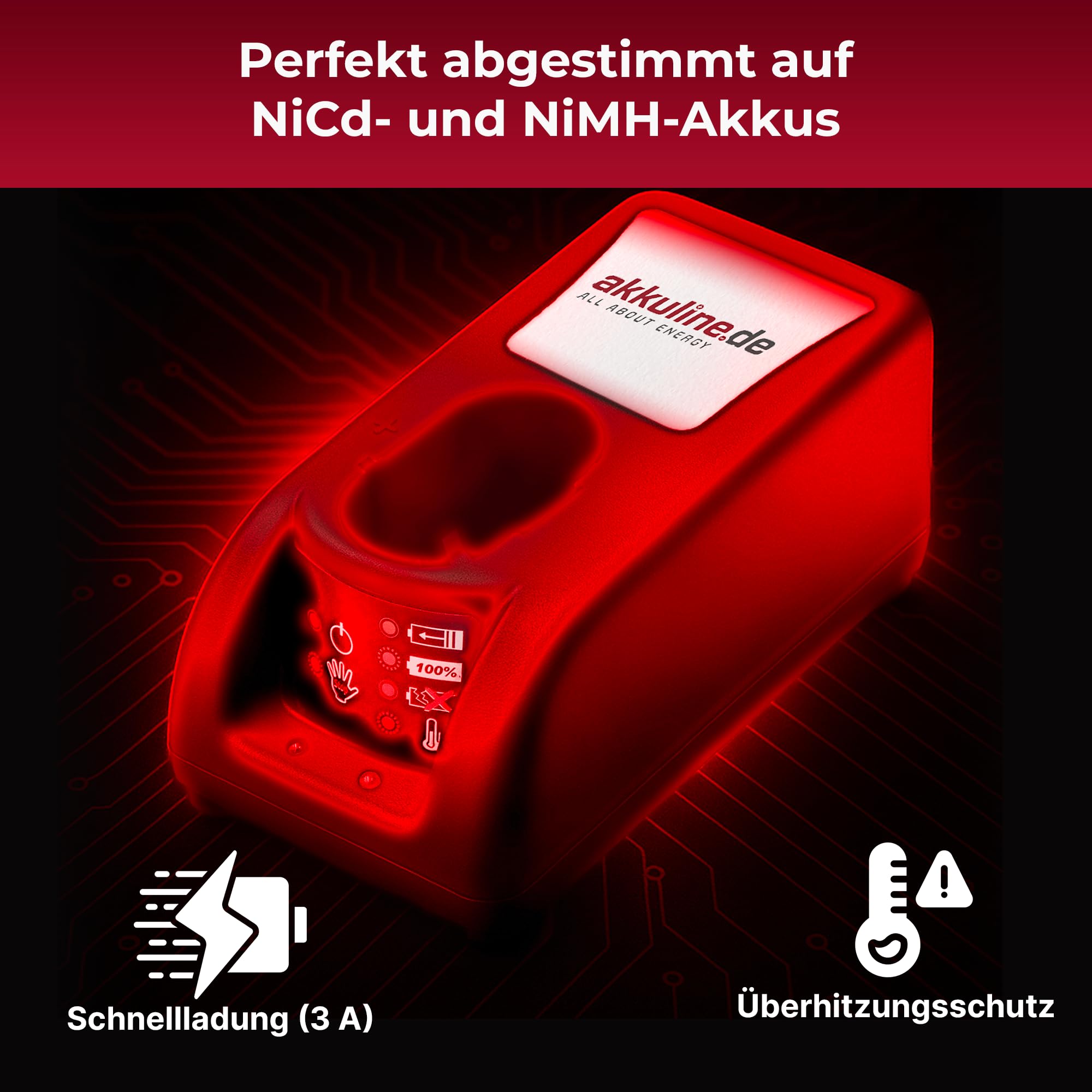 L1830 Ersatz-Ladegerät für Gesipa 12V NiCd/NiMH Akkus – kompatibel mit AccuBird, PowerBird, Firebird und weiteren Modellen