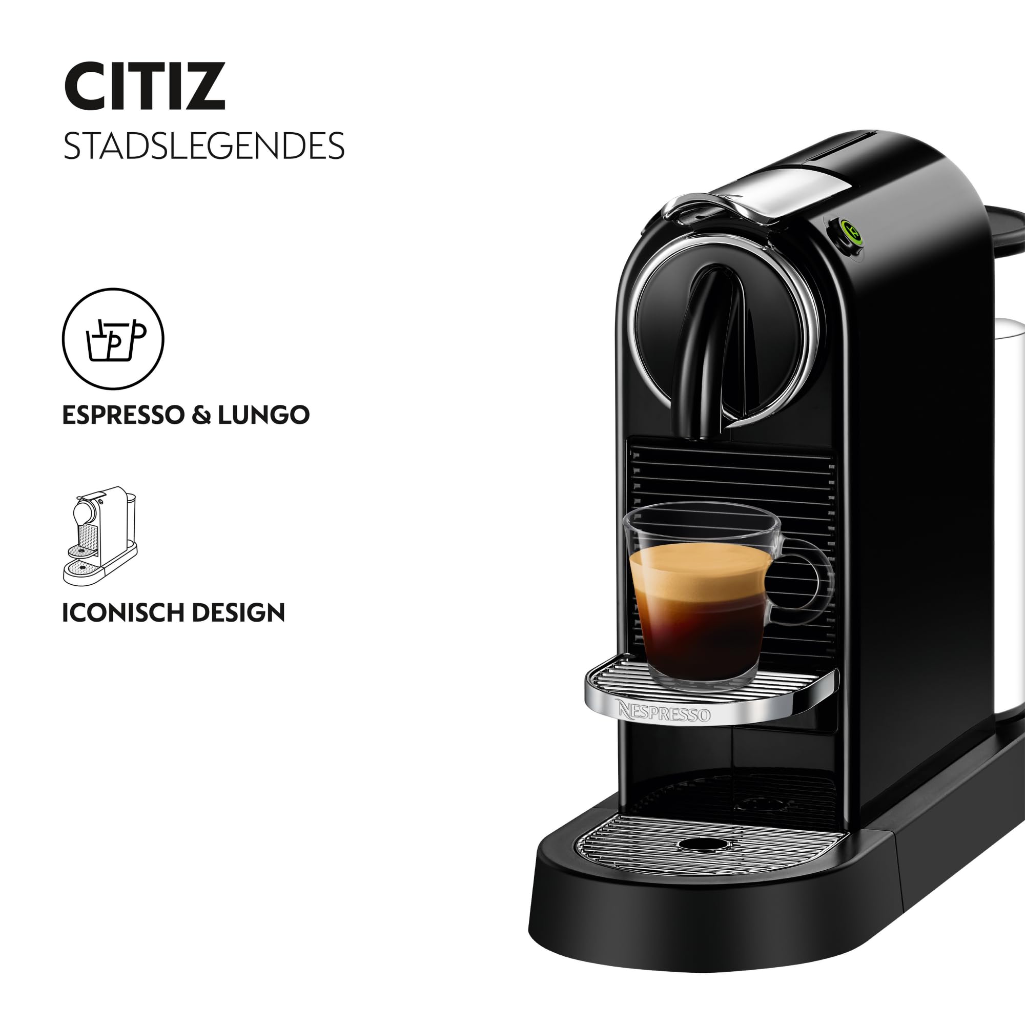 Magimix Nespresso CitiZ M196 Zwart