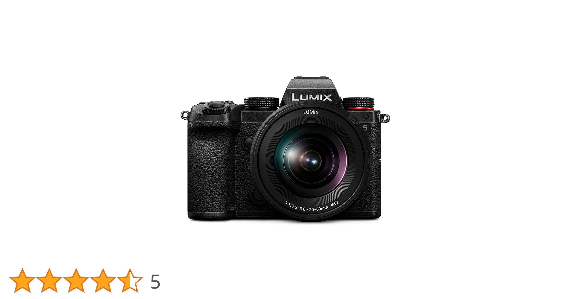 Buy Panasonic Lumix S5 FullFrame Mirrorless Camera with