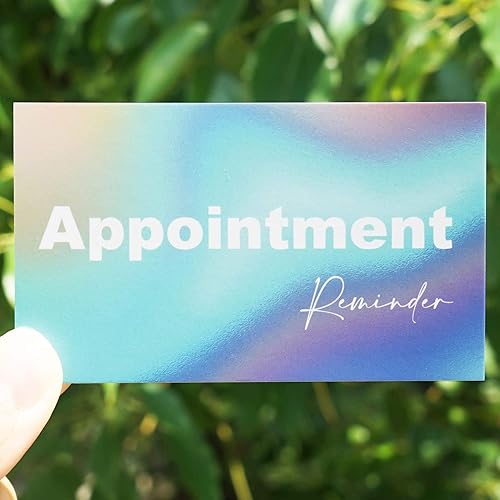 Miniatura 5 de RXBC2011 100 tarjetas de recordatorio de citas arcoíris