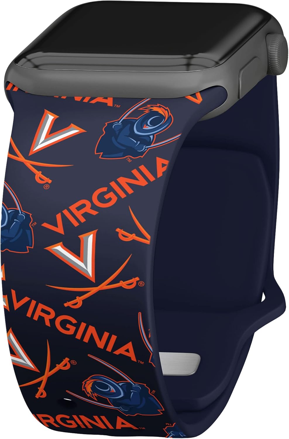 Affinity Bands Virginia Cavaliers HD NCAA Watch Band Compatible with Apple Watch - All Series