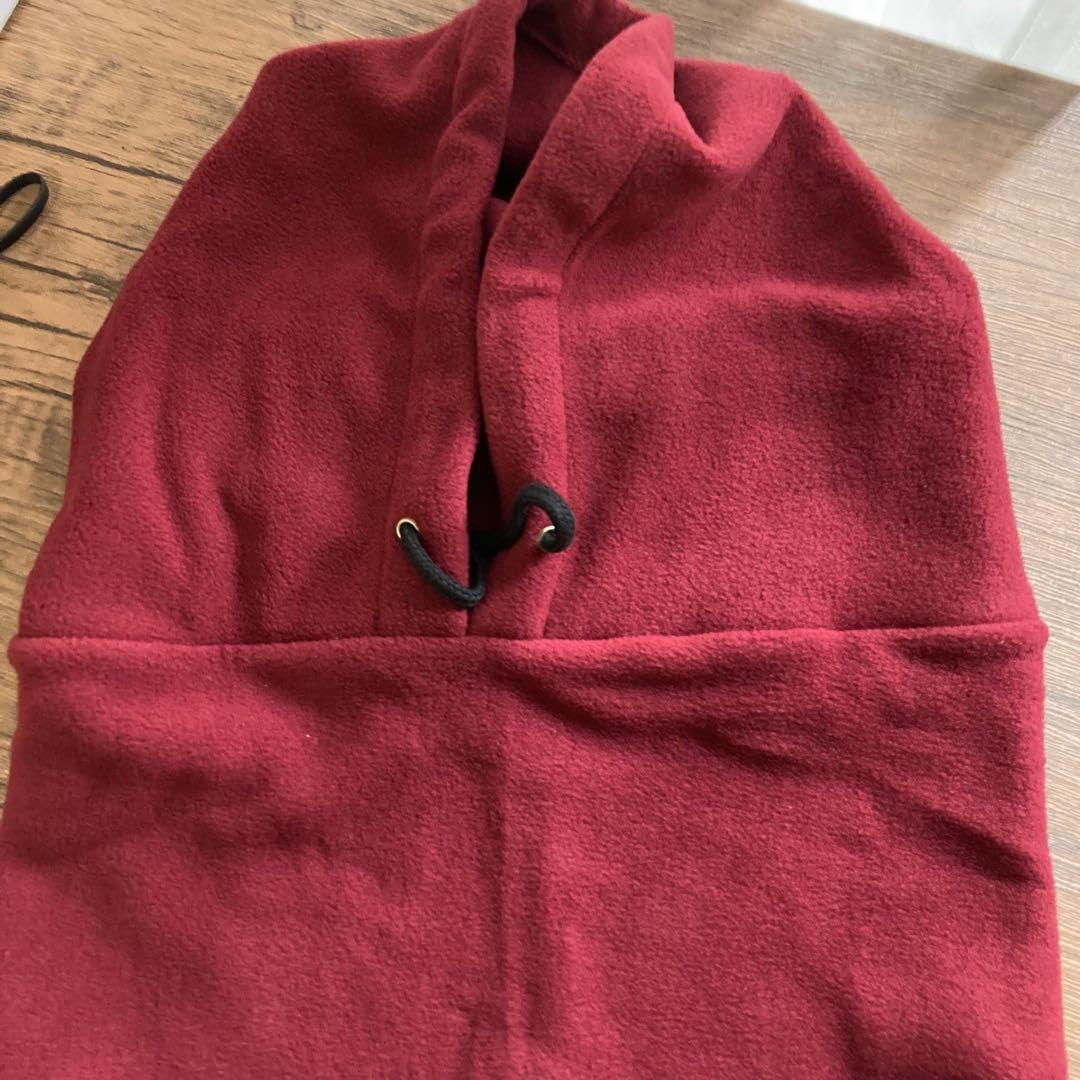 Amazon.co.jp: 赤 フードウォーマー ネックウォーマー フェイスカバー