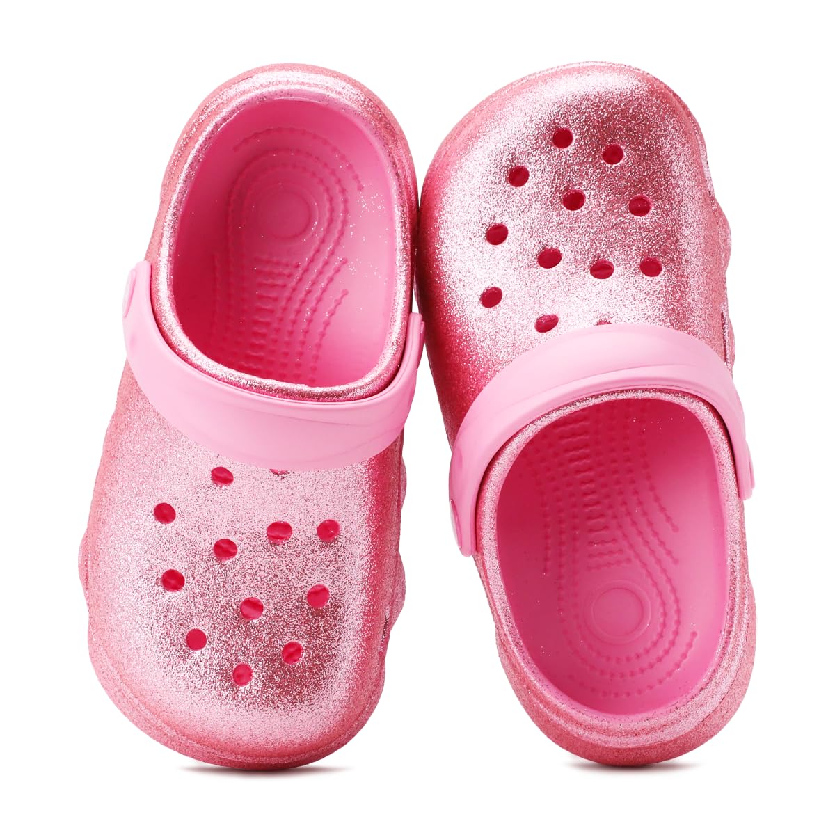 Girls' Clogs for Toddlers &amp; Kids Lightweight Garden Shoes Breathable Slip-on Slides Sandals Slippers Children's Beach Water Shoes