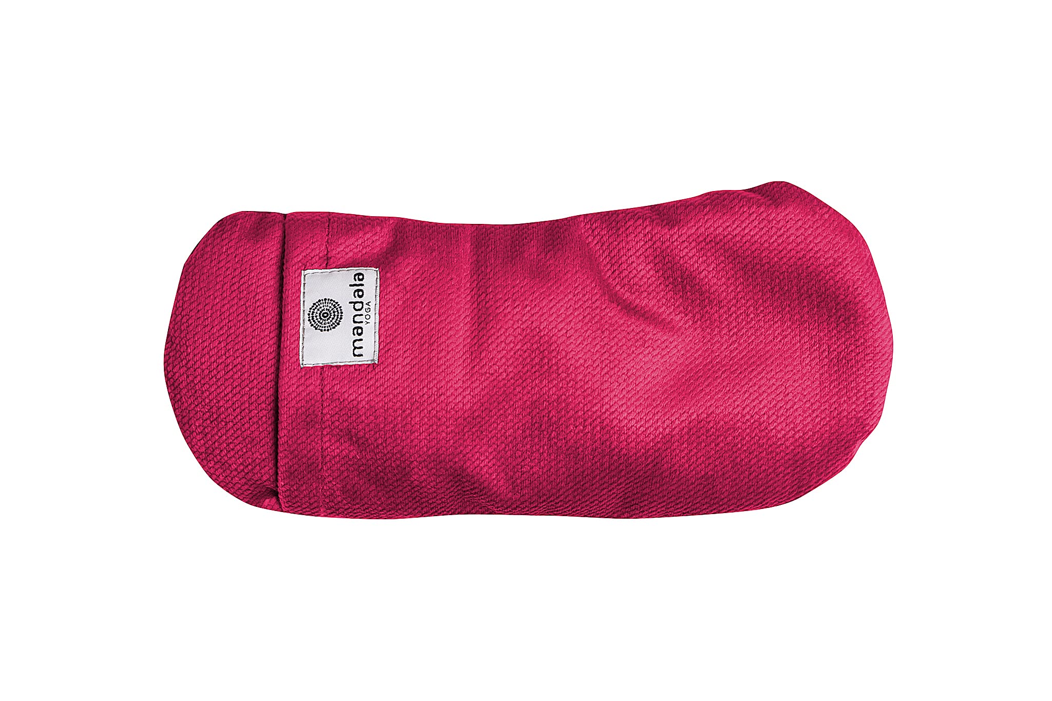 Zestaw do Yogi z Poduszką Zafu – Bolster – Poduszką na Oczy – Miękka Stabilna Poduszka do Podpierania – Poduszka do Medytacji – Regeneracja – Relaks – Odpoczynek - Carmine Red