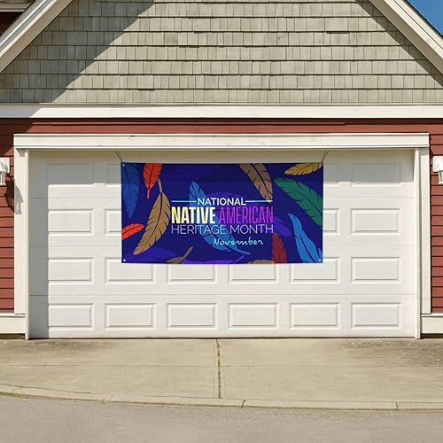 Miniatura 107 de Telones de fondo del mes de la herencia de los nativos americanos para fiestas de vacaciones, fondo de fotografía para interiores y exteriores, Negro