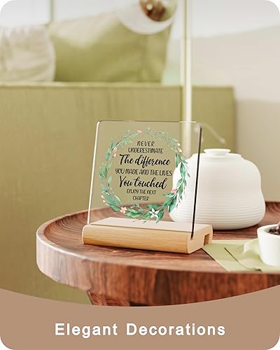 Miniatura 7 de Regalos de jubilación para mujeres, regalos de despedida para compañeros de trabajo, hombres, compañeros de trabajo, jefe líder, colega, amigos,