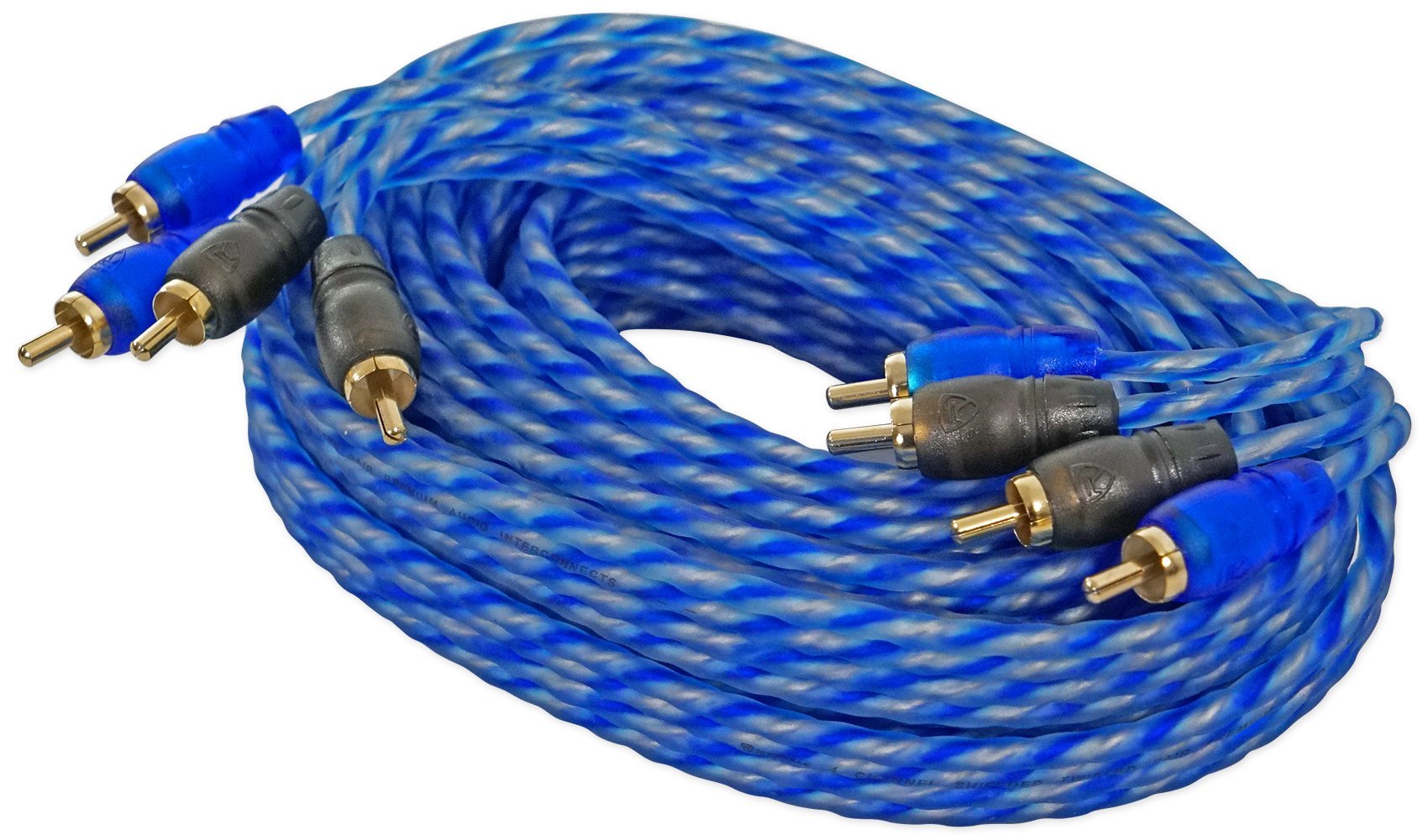 Amazon.com: Rockville RTR174 17 Foot 4 Channel RCA Cable, 100