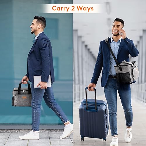 Miniatura 5 de Lifewit - Bolsa de almuerzo grande aislada lonchera suave con enfriamiento para adultos hombres mujeres