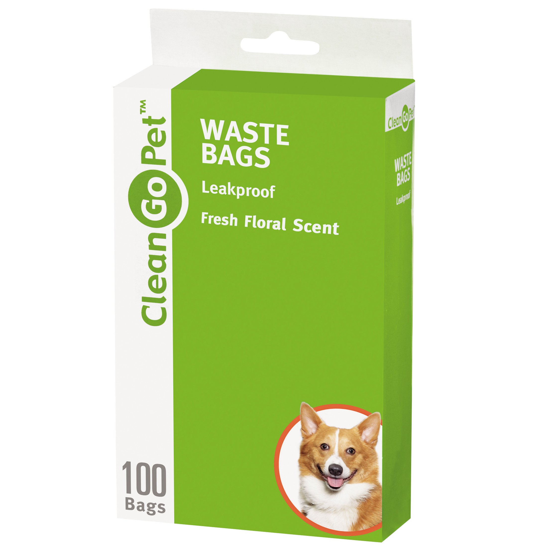 Clean Go Pet Fresco Profumo Doggy Waste Bags, Comodo, a Tenuta, plastica, profumata Poop Bags