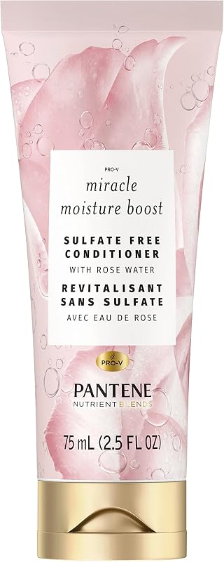 Pantene, Nutrient Blends Miracle Moisture Boost With Rose Water, 2.5 Fl Oz
