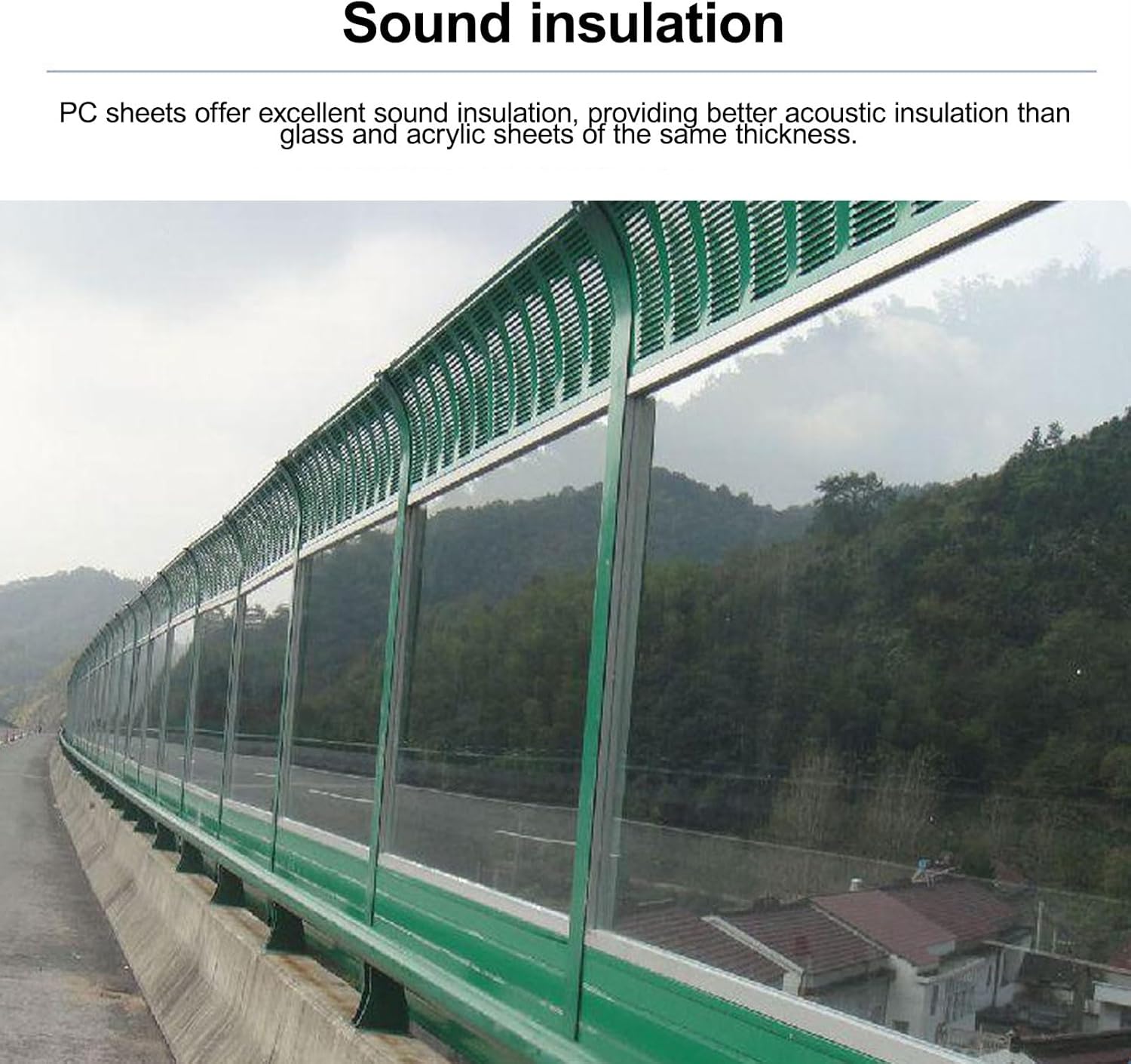 Durable Polycarbonate Roofing Sheets - Pera Plastic Panels for Outdoor, Garden, Greenhouse, C Channel Lighting - 0.6m x 7m (2ft x 23ft) Weatherproof Solutions.