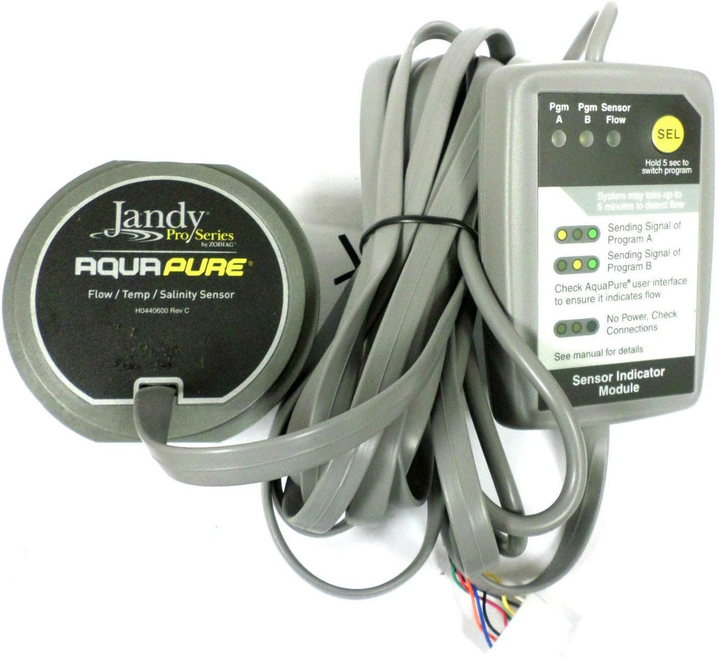 TELES Jandy R0452500 Aqua Pure Zodiac Salt Flow/Temp